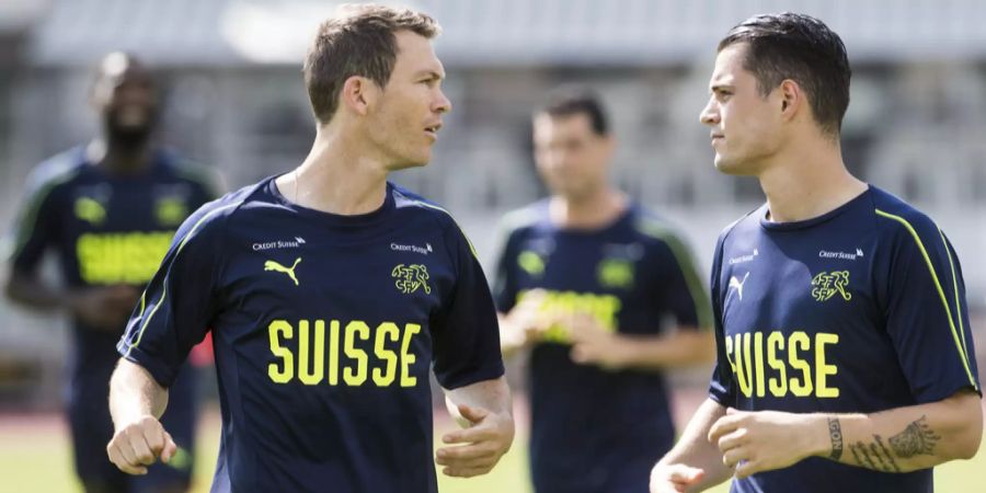 Stephan Lichtsteiner Granit Xhaka