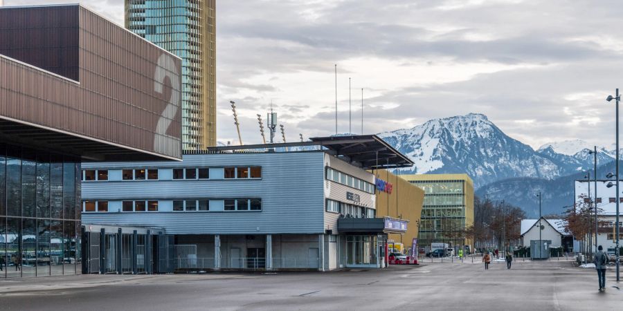 Die Allmend in der Stadt Luzern.