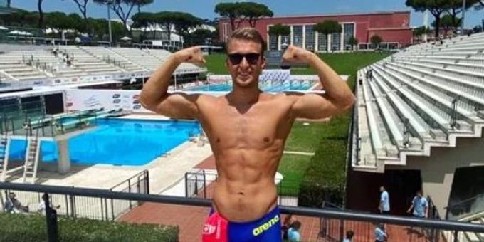 Der Thurgauer Antonio Djakovic verbessert den Schweizer Rekord über 800 Meter Freestyle. Antonio Djakovic