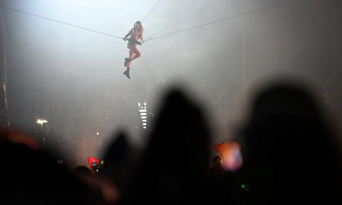 Helene Fischer singt bei ihrem Open-Air-Konzert , 2022, in der Messe München. (Archivbild) helene fischer