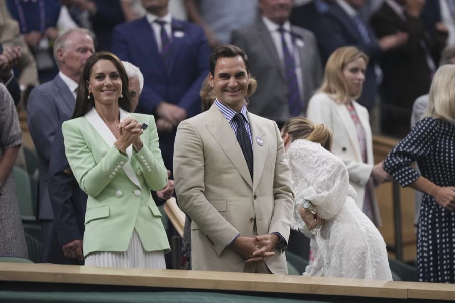 Auch ein Monat nach Wimbledon schwärmt Federer noch immer von Kate.