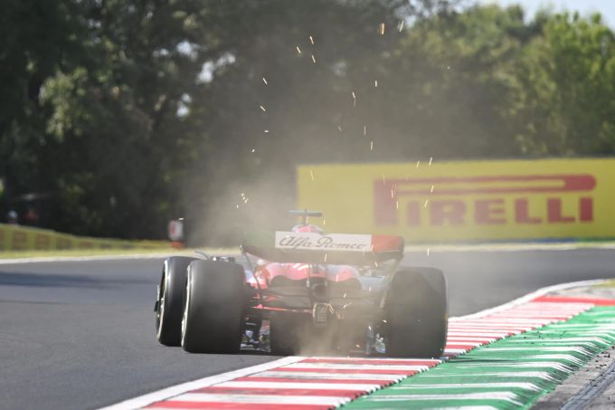 Alfa-Sauber kann beim Ungarn-GP der Formel nicht von den guten Startplätzen profitieren. Formel 1 Alfa-Sauber