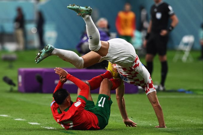 Auch im kleinen Final der WM schenken sich die beiden Teams nichts. WM 2022