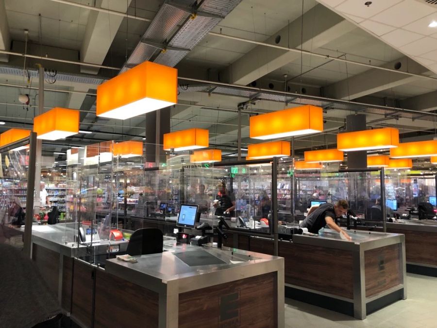 Am Samstag,  11. Juni 2022, zeigte sich eine Edeka-Filiale in Konstanz (D) erstaunlich leer.