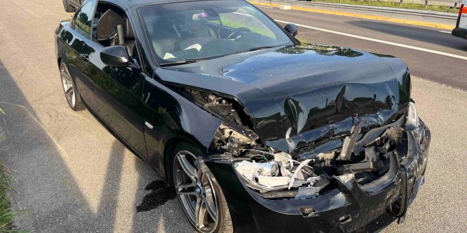 Abtwil SG: Auffahrunfall auf der Autobahn mit drei Autos. Abtwil SG