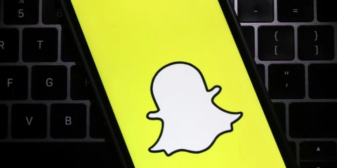 Logo von Snapchat Telegram Stories