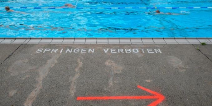 Freibad in Berlin Freibad in Berlin