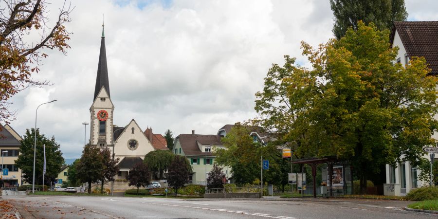 Das Zentrum der Kleinstadt Rheinfelden.