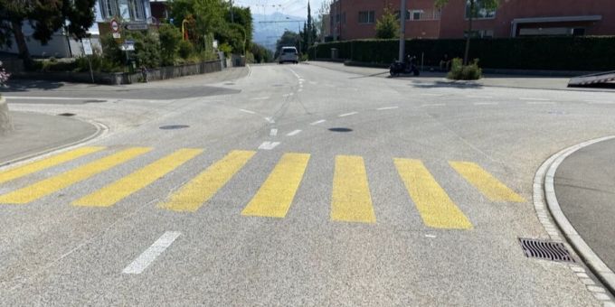 Unfallstelle.
