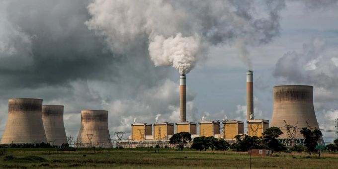 Ein Kraftwerk (Symbolbild). Energie