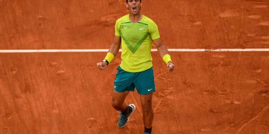 Rafael Nadal bei den French Open in Paris