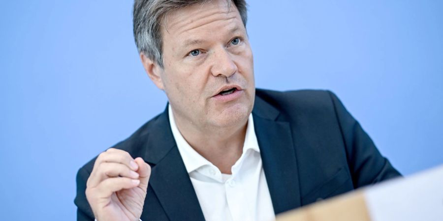 Bundeswirtschaftsminister Robert Habeck.
