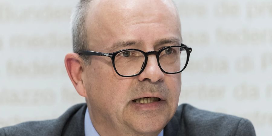 Eric Scheidegger, stellvertretender Direktor des Staatssekretariats für Wirtschaft und Leiter Direktion für Wirtschaftspolitik, erwartet für dieses Jahr keine Rezession. (Archivbild)