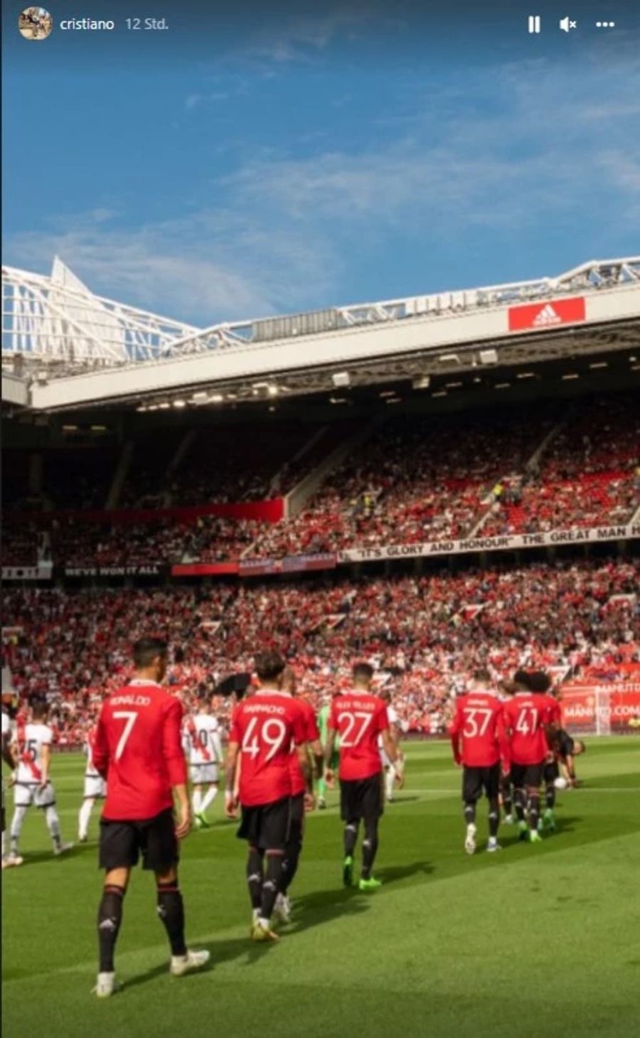 Ronaldo kehrt gegen Rayo Vallecano in die ManUtd-Startelf zurück.