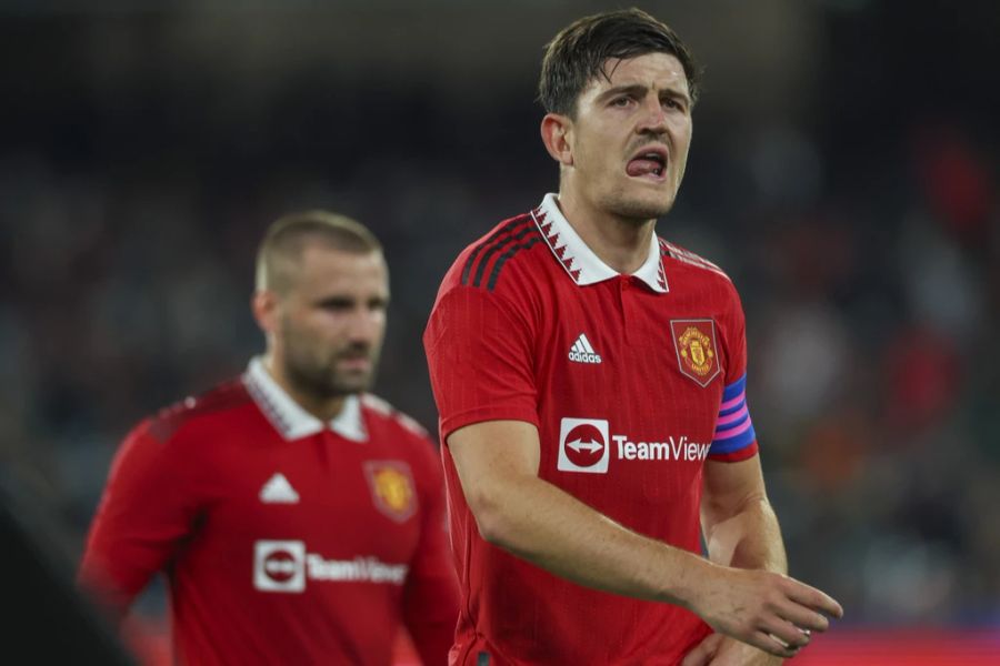 Harry Maguire steht bei Manchester United oft in der Kritik.