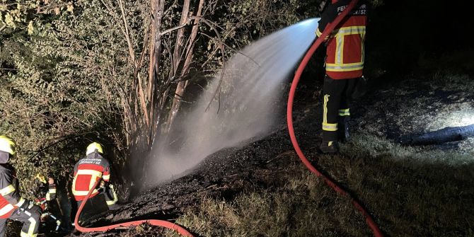 Brand in Steinen