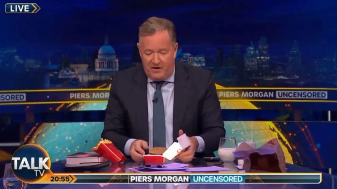 Meghan Markle: Erzfeind Piers Morgan beisst vor Veganerin in BigMac ...