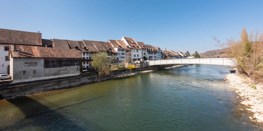 Die mittelalterliche Altstadt bildet das Zentrum von Mellingen.