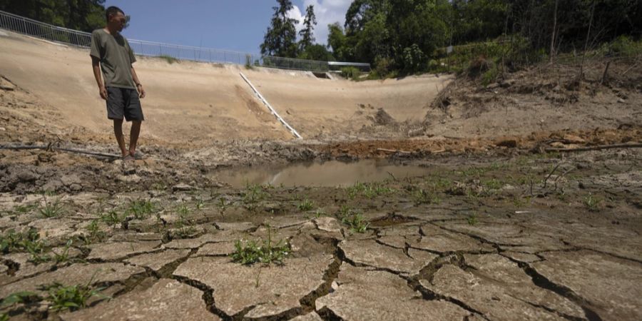 China Wasserkraft Trockenheit