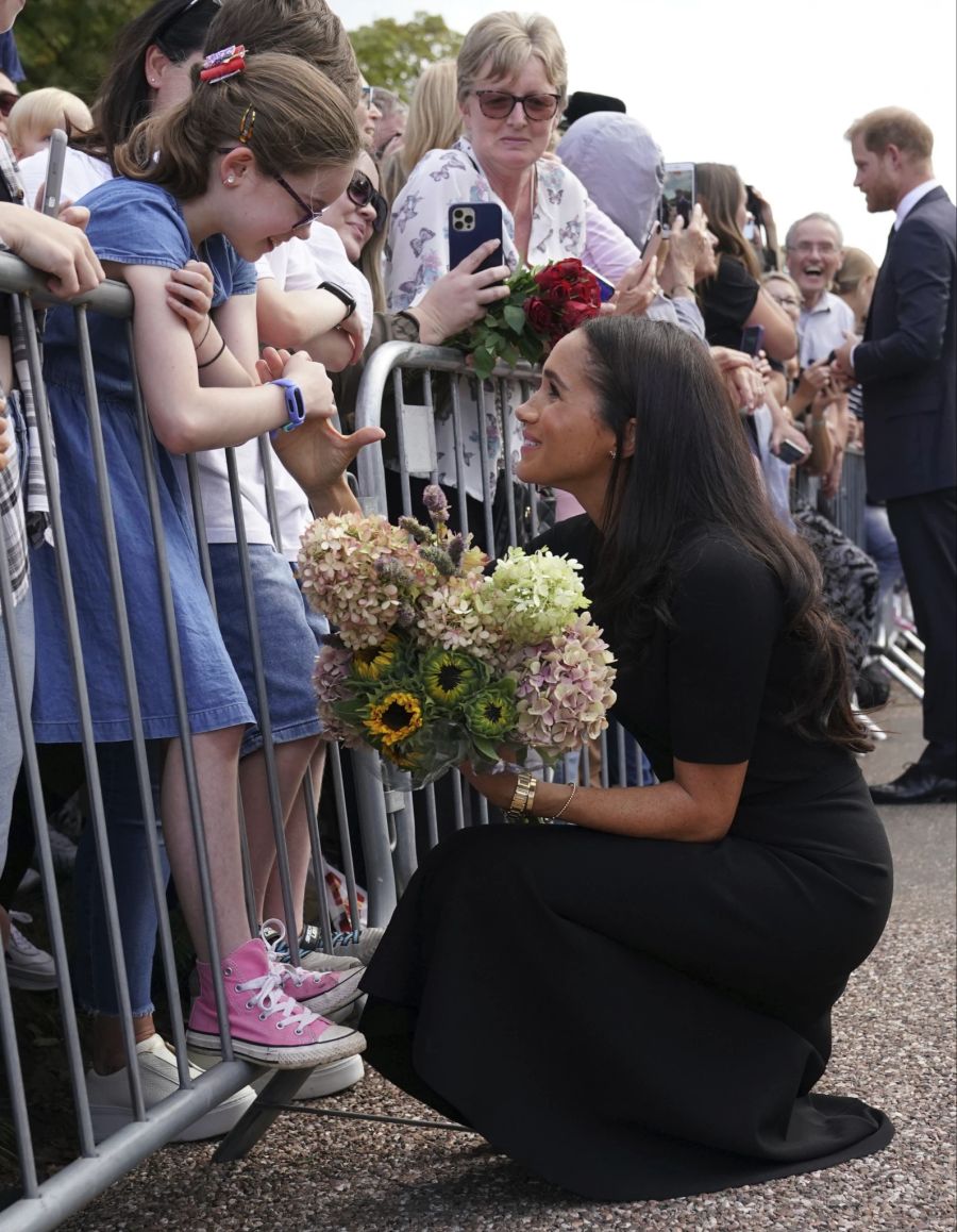 Meghan wurde herzlich empfangen.