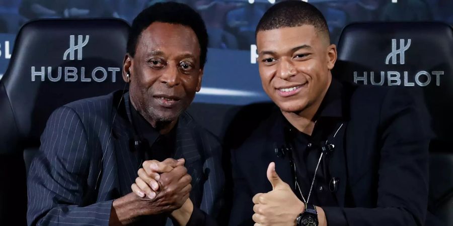 Kylian Mbappé und Pele