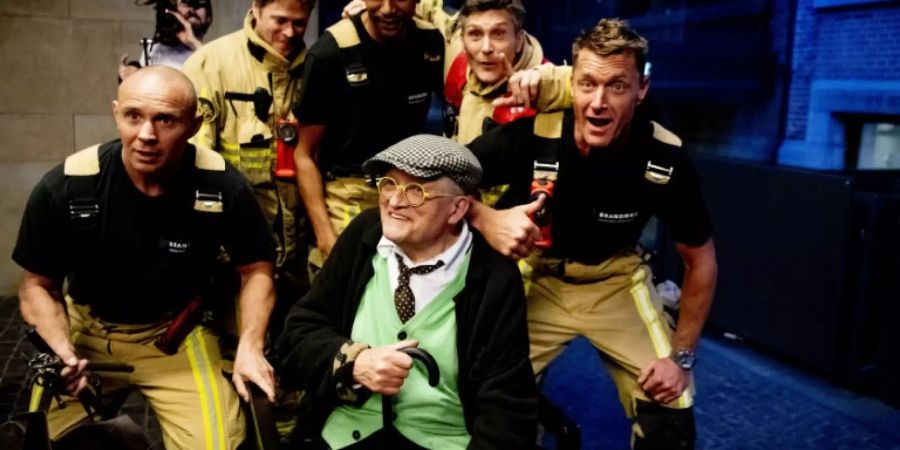 David Hockney dankt seinen Rettern