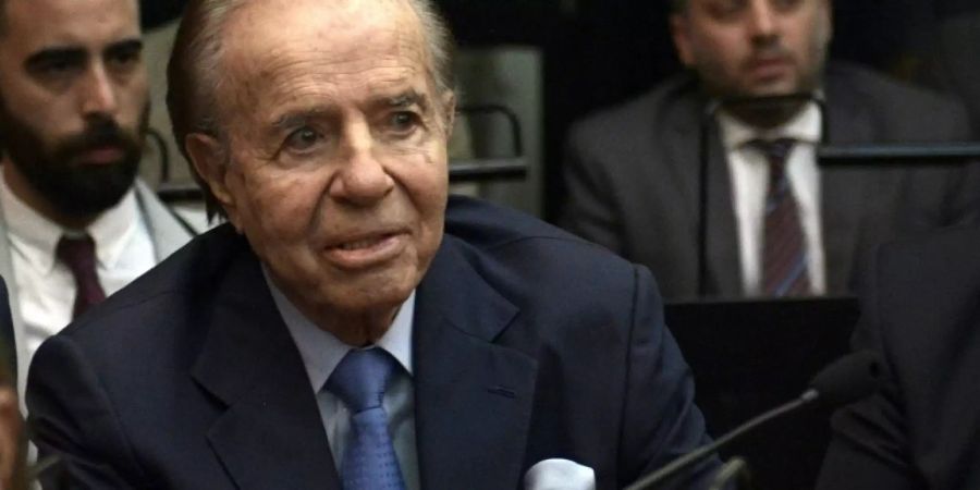 Menem vor Gericht