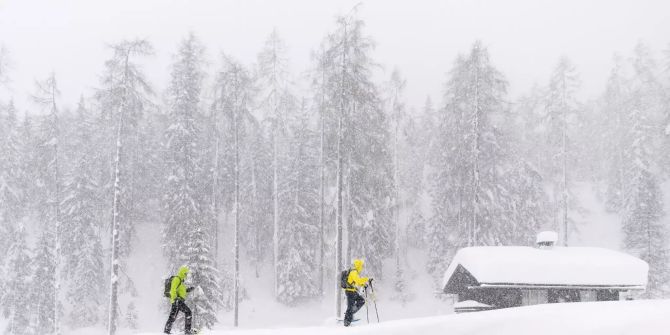 Winter in der Schweiz