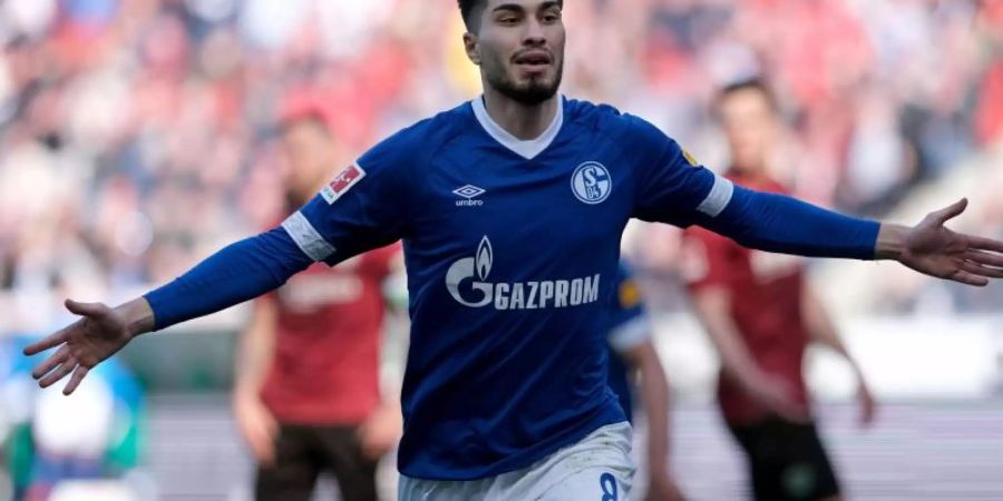 Erzielte das Tor des Tages: Schalkes Suat Serdar. Foto: Peter Steffen
