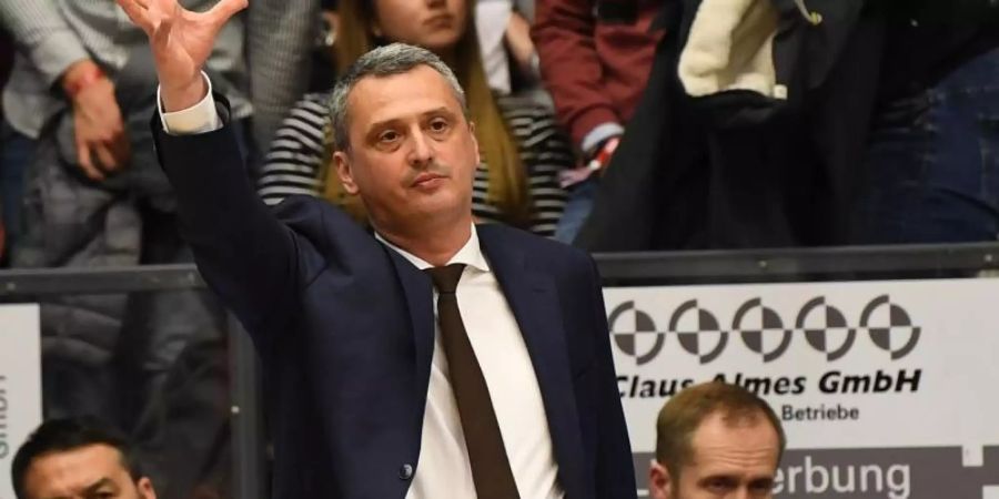 Münchens Trainer Dejan Radonjic kann endlich wieder jubeln. Foto: Carmen Jaspersen
