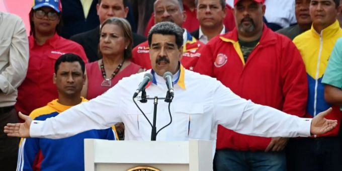 Venezuelas Staatschef Nicolás Maduro Venezuelas Staatschef Nicolás Maduro