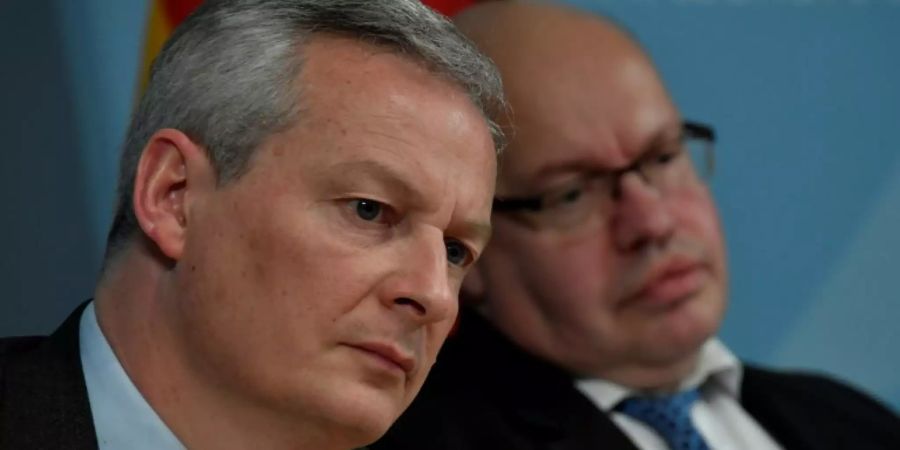 Peter Altmaier (r.) und Bruno Le Maire