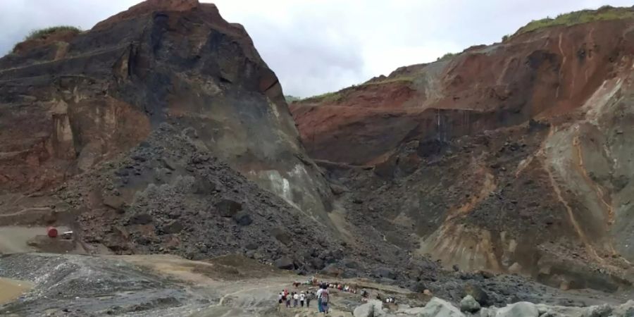 Das Minenunglück ereignete sich in Kachin