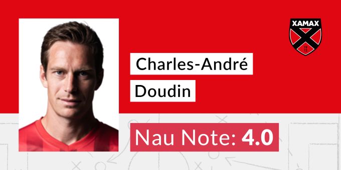 Die Nau-Note für Doudin Charles-André von Xamax Doudin Charles-André von Xamax