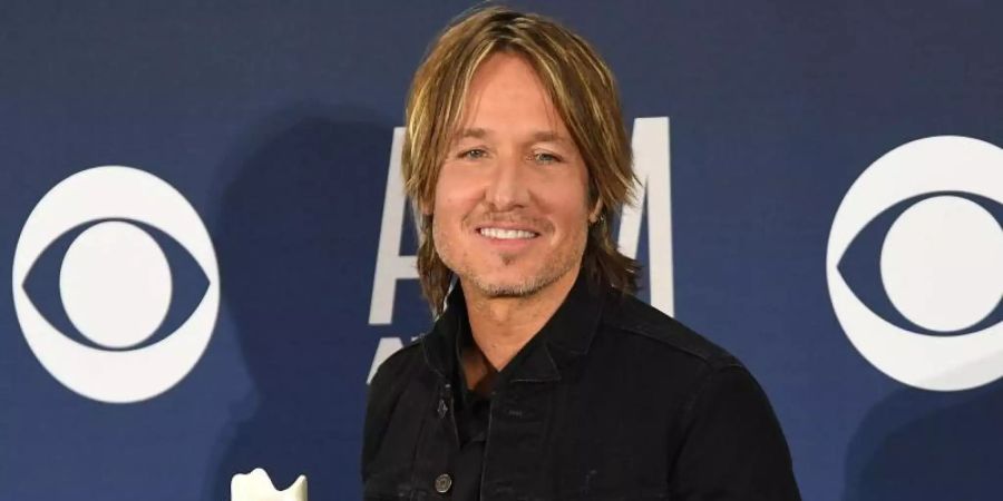Country-Sänger Keith Urban wurde in Las Vegas zum «Entertainer des Jahres» gekürt. Foto: Imagespace/ZUMA Wire
