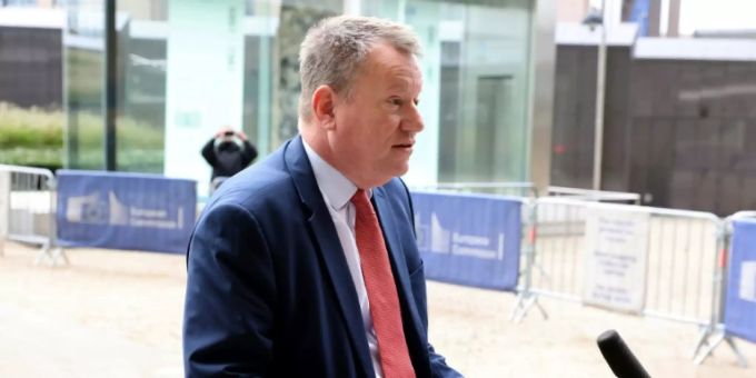 David Frost kehrt Boris Johnson den Rücken zu. eu-austritt des vereinigten königreichs