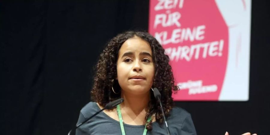Sarah-Lee Heinrich plädiert für mehr Toleranz in der öffentlichen Auseinandersetzung. Foto: Bodo Schackow/dpa-Zentralbild/dpa