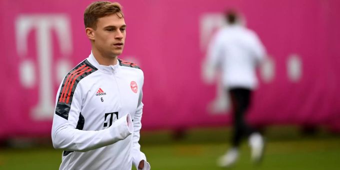 Joshua Kimmich im Training des FC Bayern München. Joshua Kimmich