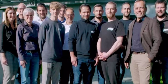 Ein Teil des Teams der Klimamacher AG in Arbon. Klimamacher AG Arbon