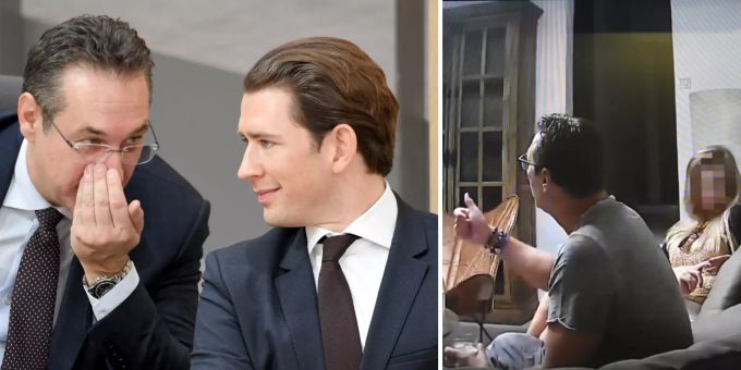 Heinz-Christian Strache war der Vizekanzler von Sebastian Kurz. Wegen Korruptionsvorwürfen musste er vor zwei Jahren zurücktreten. Sebastian Kurz