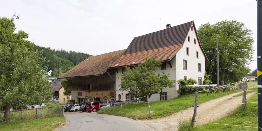 Der Gutshof Olsberg am Dombergweg in Hersberg.