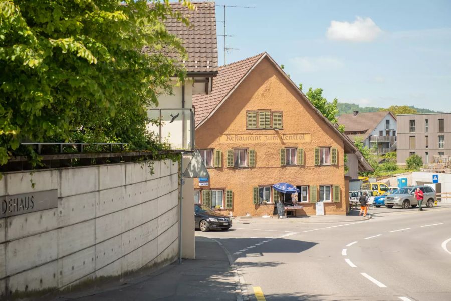 Oberdorfstrasse in Stetten (AG).