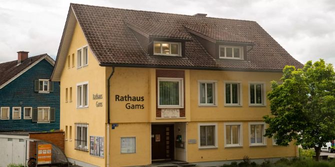 Rathaus in Gams (SG)