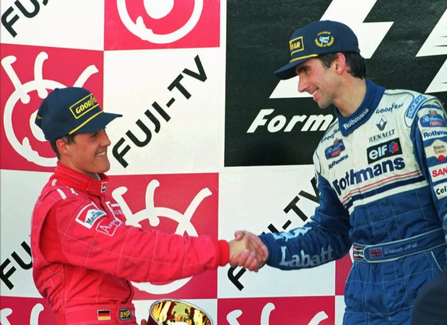 Damon Hill Michael Schumacher