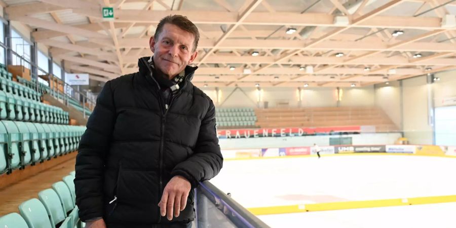 Martin Wasserfallen in der Eishalle Frauenfeld