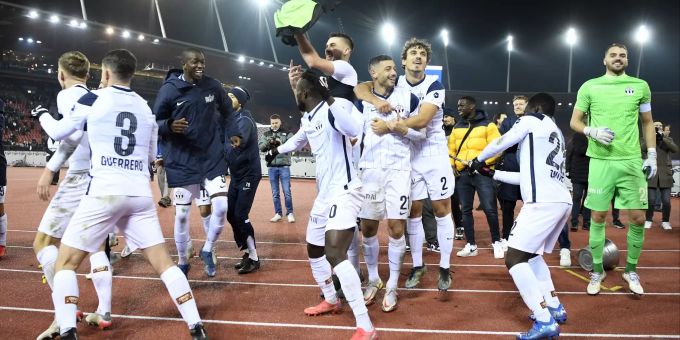 Der FC Zürich feiert das 3:1 über den FCSG – und die Wintermeisterschaft. FC Zürich