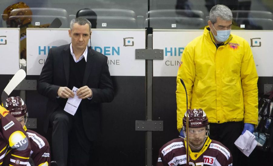 Jan Cadieux (l.) übernimmt bei Genf-Servette.