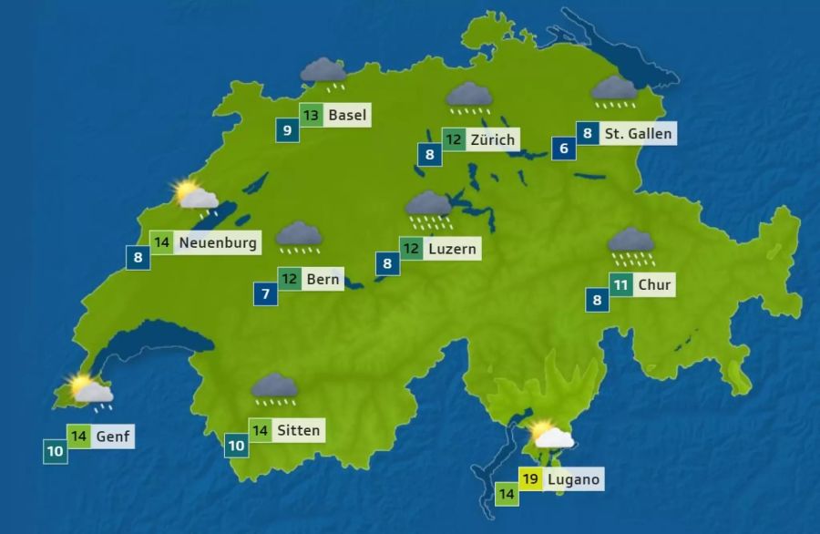 Wetter Schweiz SRF