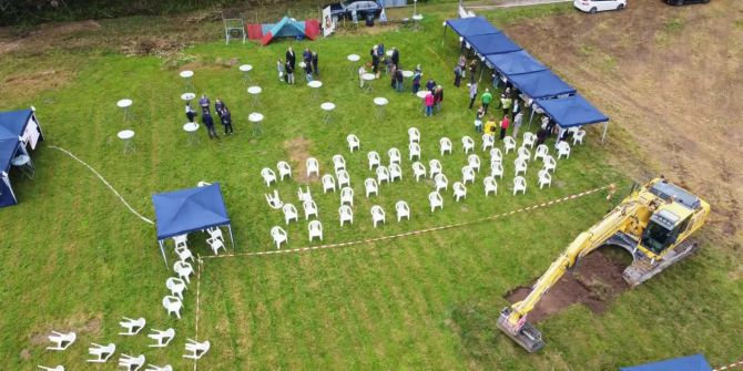 Spatenstich neues Berner Tierzentrum