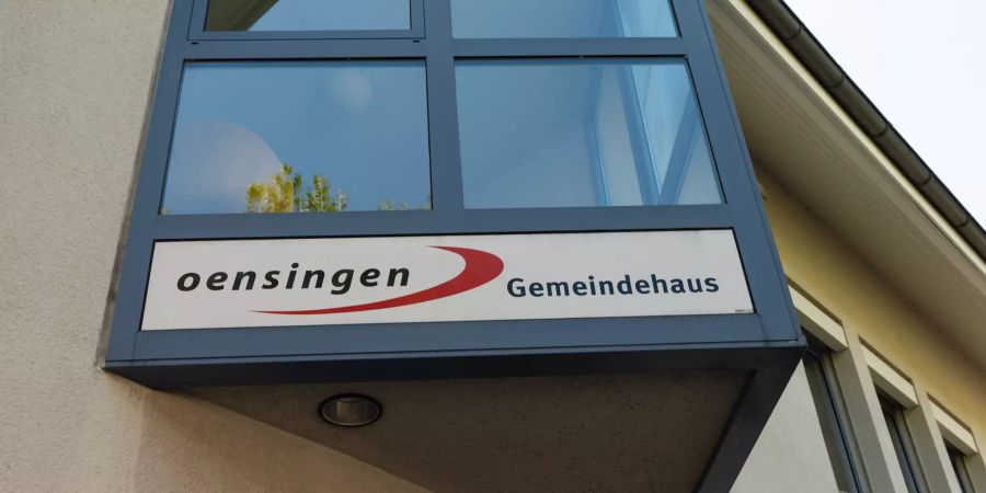 Die Gemeindeverwaltung in Oensingen.